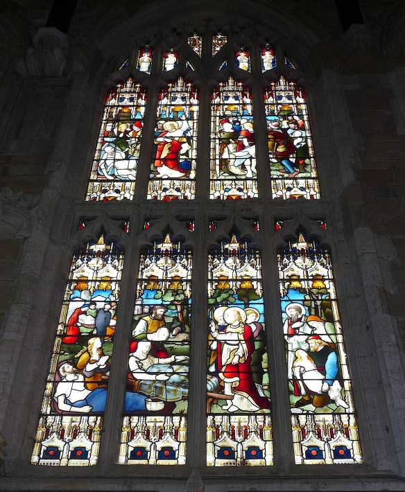 5.stained glass windows