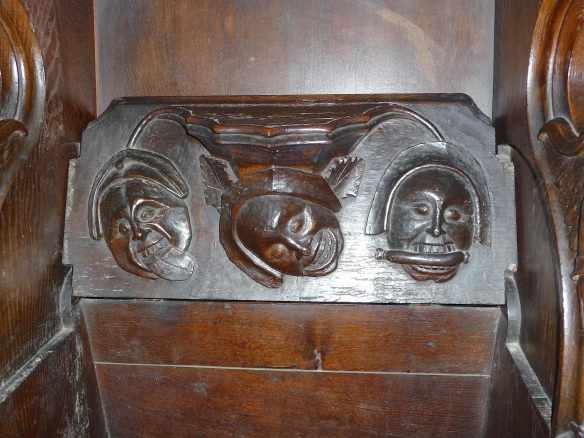 7.carvings on misericord seats
