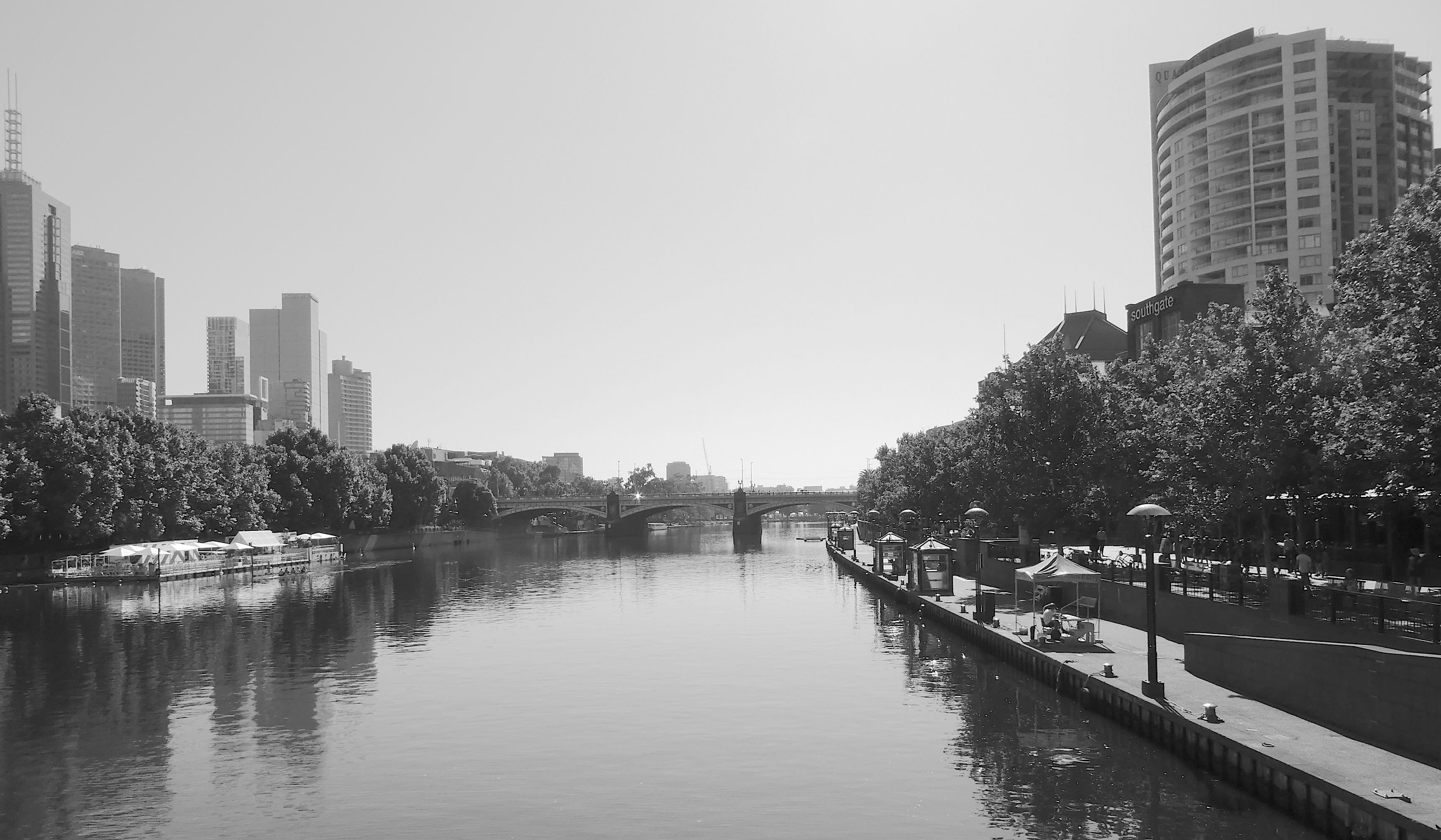 14.Yarra River, Princes Bridge