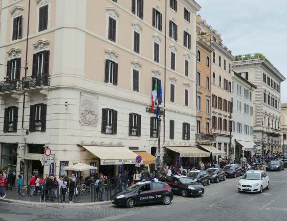 26.carabinieri, piazza venezia