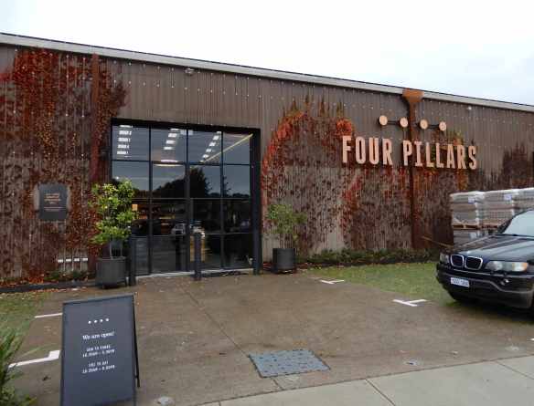 2.Four Pillars distillery door