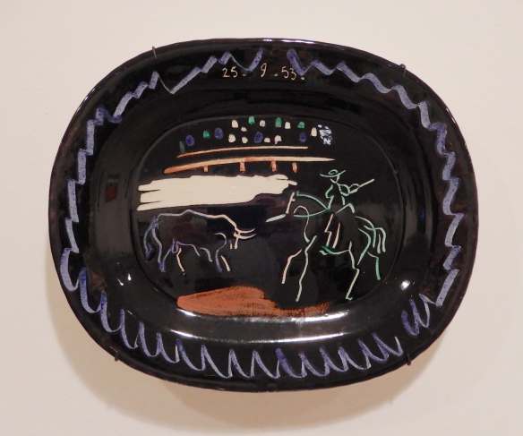 9.Corrida on Black Ground 1953