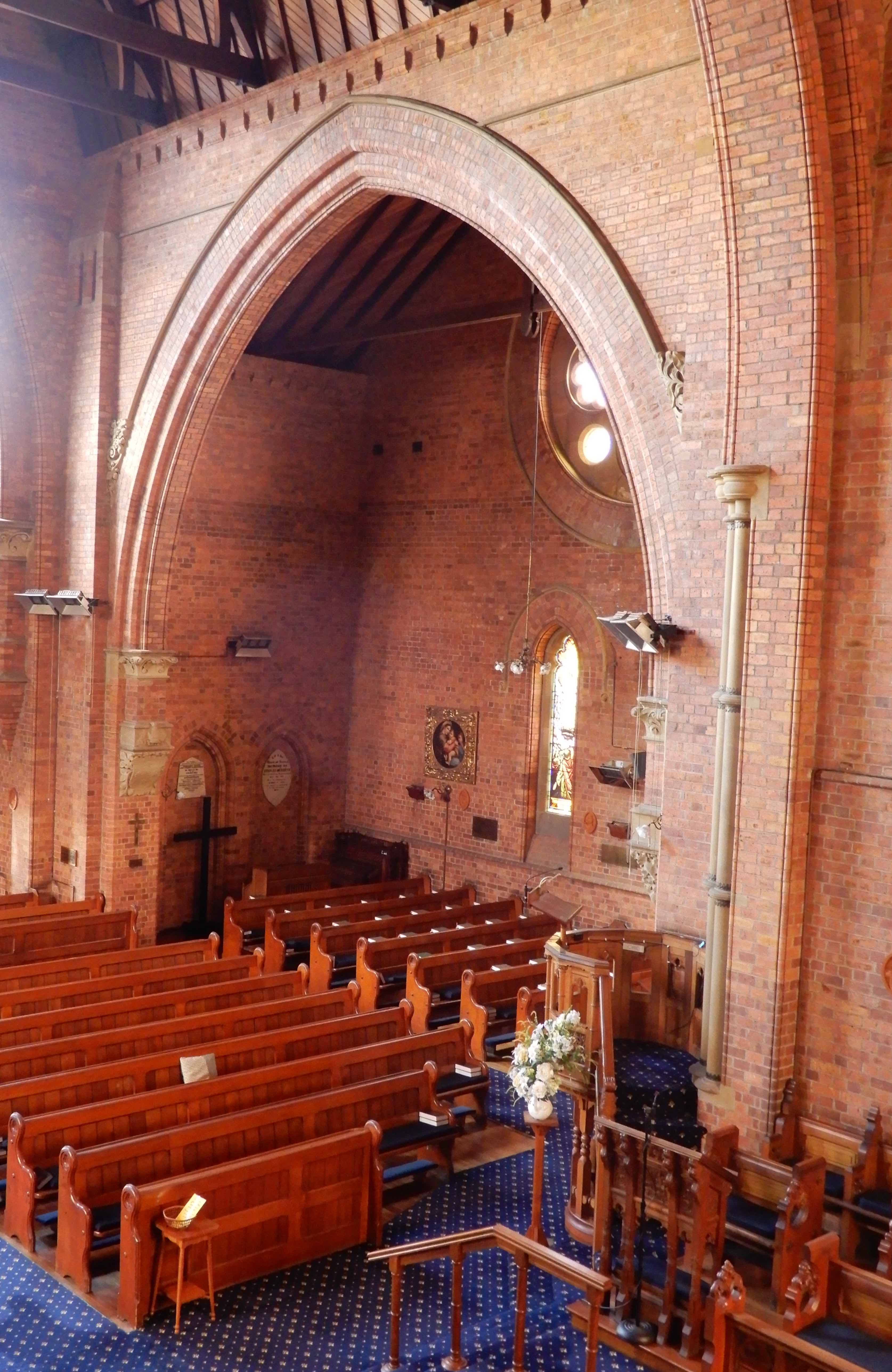 25.north wall from organ loft