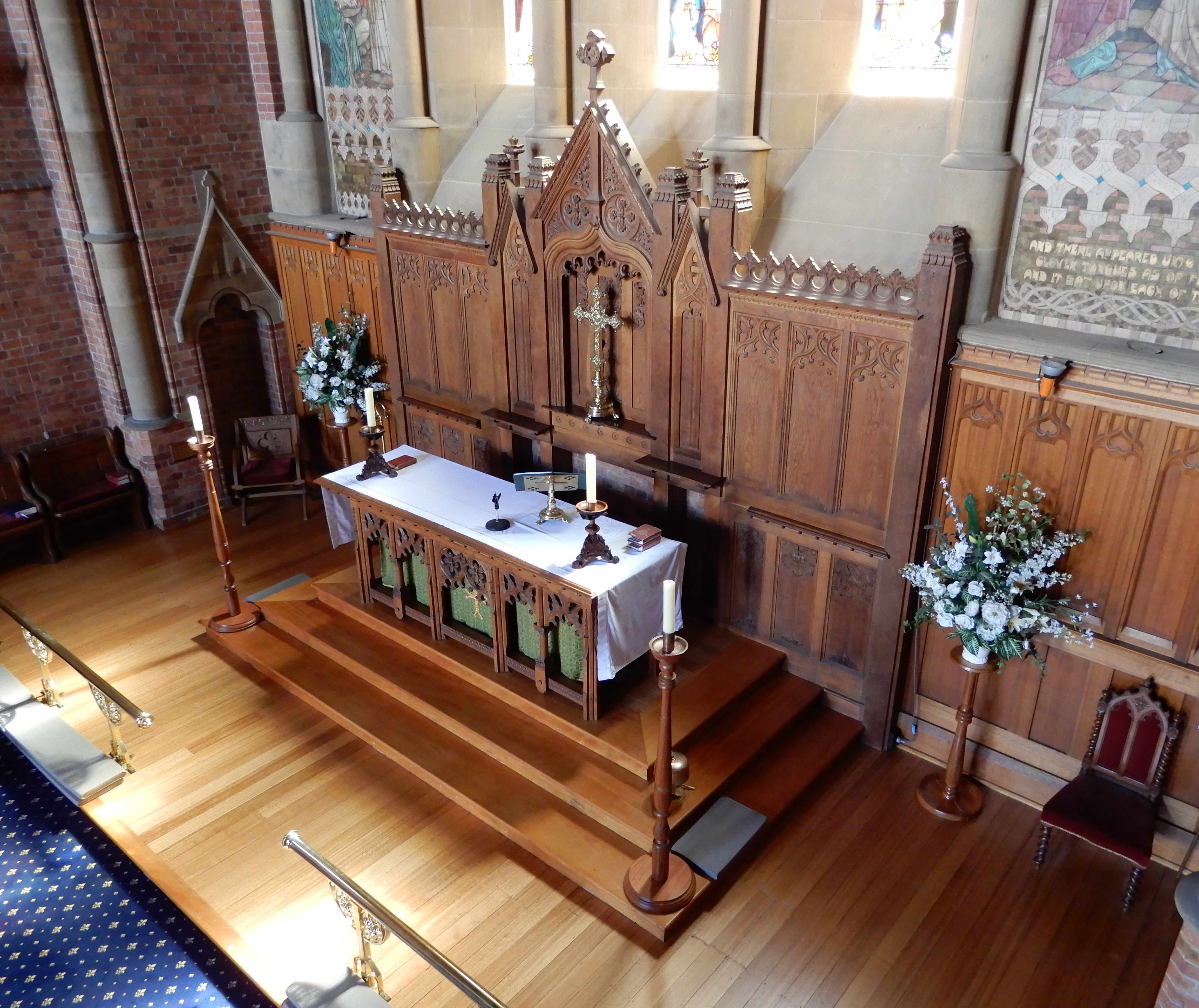 26.altar from organ loft